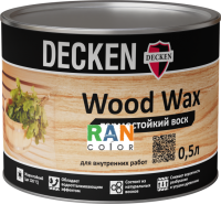 Термостойкий воск для бани и сауны DECKEN Wood Wax