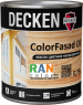 Цветное масло для фасада непрозрачное (укрывное) DECKEN COLORFASAD OIL