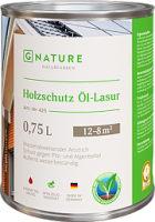 Масло-лазурь для дерева GNature 425 Holzschutz Öl-Lasurl