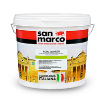 Краска San Marco AcsilQuarzo (Аксил Кварцо) - фасадная краска San Marco (Сан Марко)